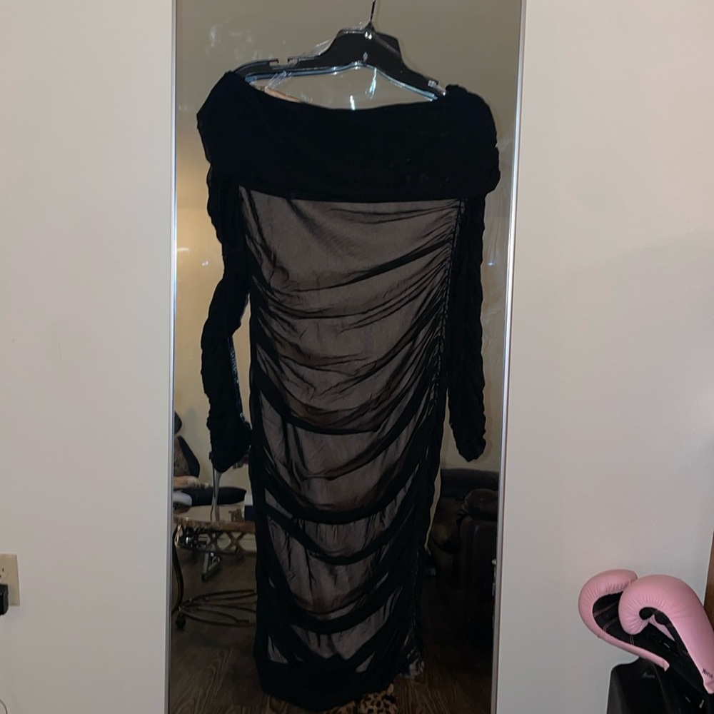 Fashion Nova Mesh Dress